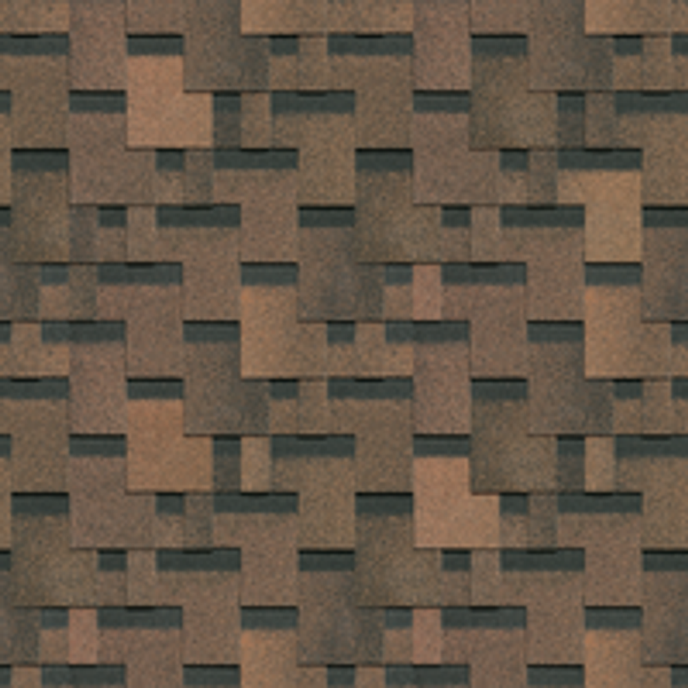 /Гибкая черепица Docke PIE EURASIA/ ЛАБИРИНТ/ Светло-коричневый