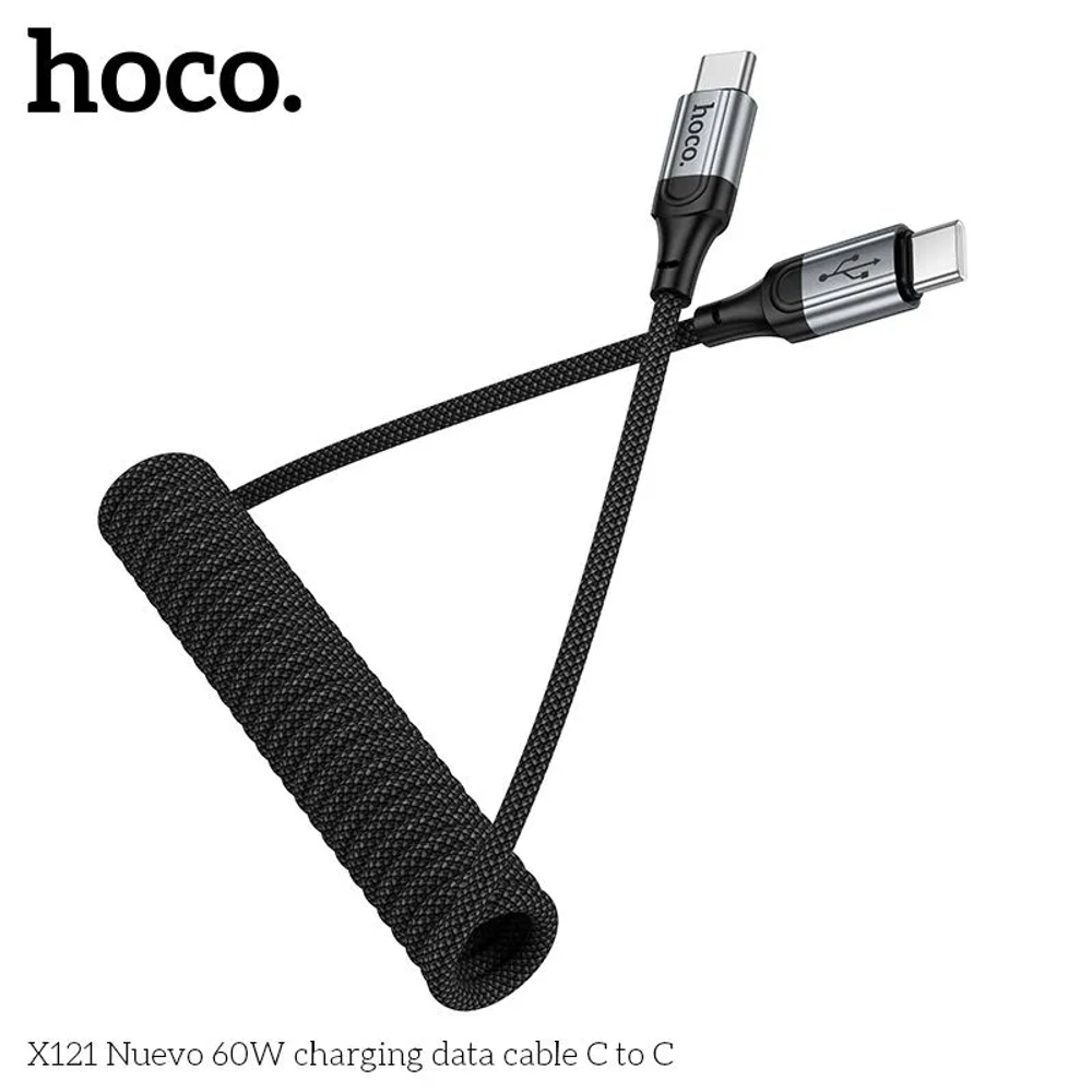 Кабель NEWX121 Nuevo 60W charging data cable C to C