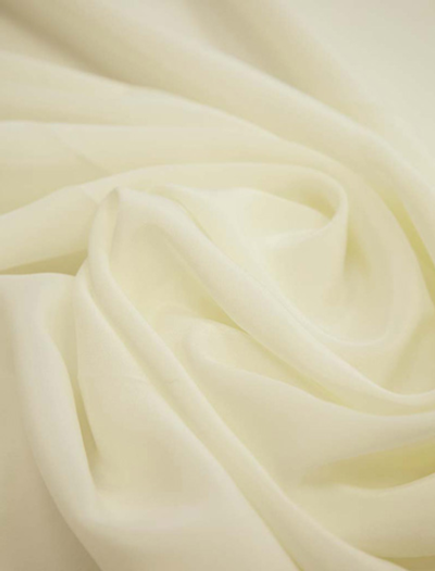 Ткань плательная кашибо, молочно-белый