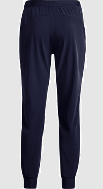 Женские теннисные брюки Under Armour Women's UA Armour Sport Woven Pants - midnight navy/metallic silver