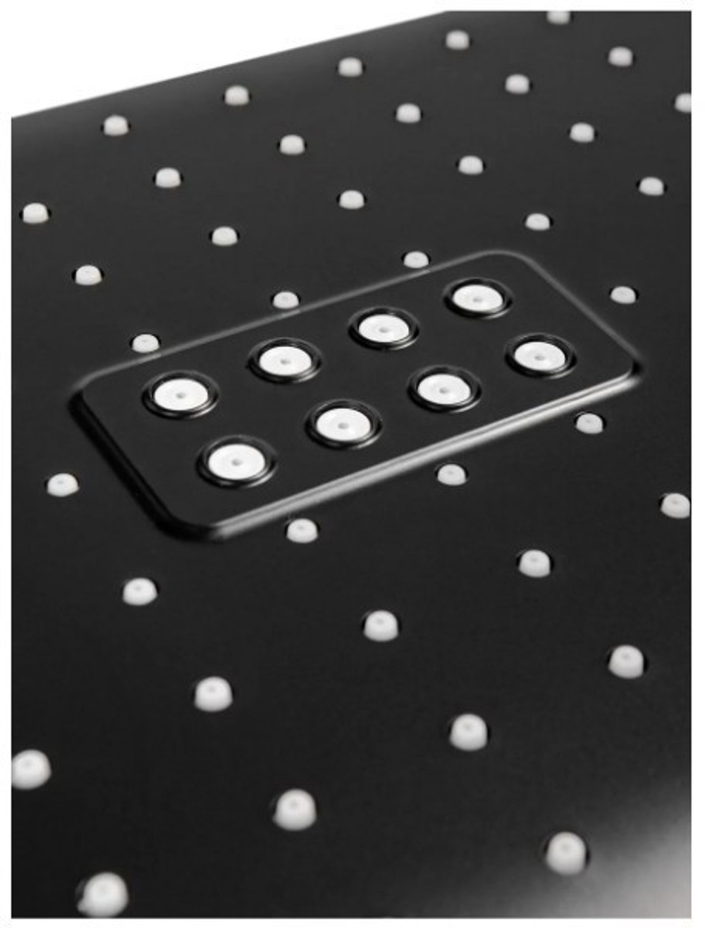 Душевая система с термостатом Grocenberg GB7005 Черный матовый