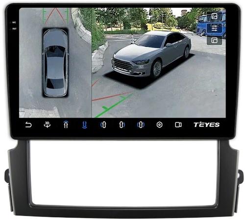 Магнитола для KIA Sorento 2006-2011 - Teyes CC3-2K-360 на Android 10, Быстрая, 2K QLED, CarPlay, 4G SIM-слот, 4 камеры в комплекте