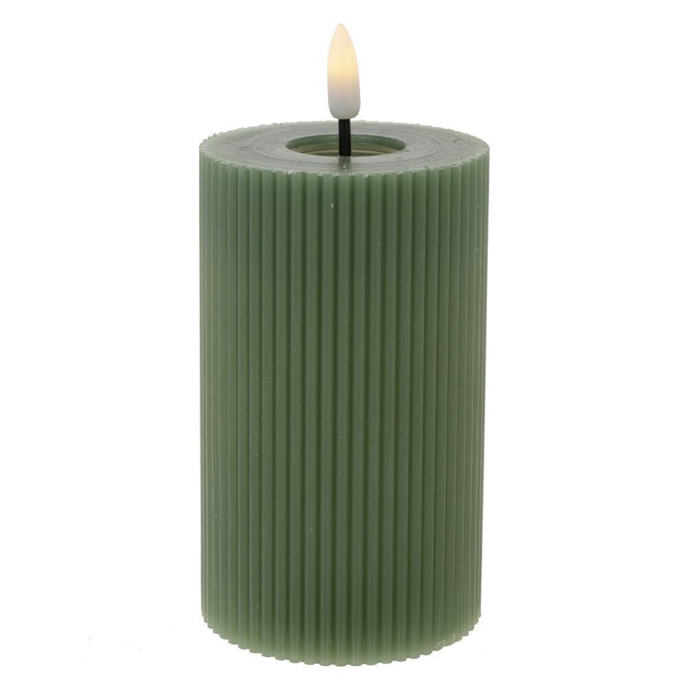 GAEM Изделие декоративное "Свеча" (подсветка, 2xААА н/п), D 7.5 см, L7,5 W7,5 H17 см