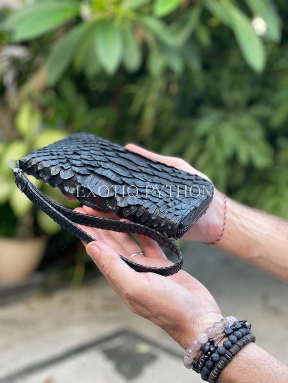 Кошелек из кожи Dragon питона WA-199