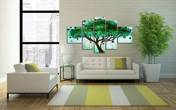Модульная картина "Волшебное дерево"