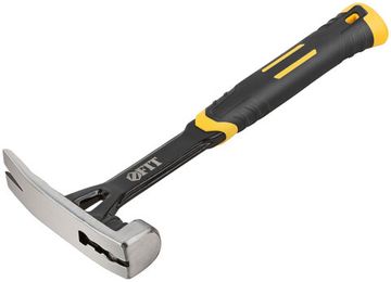 Молоток-гвоздодер, цельнометаллический Профи, 450 гр.