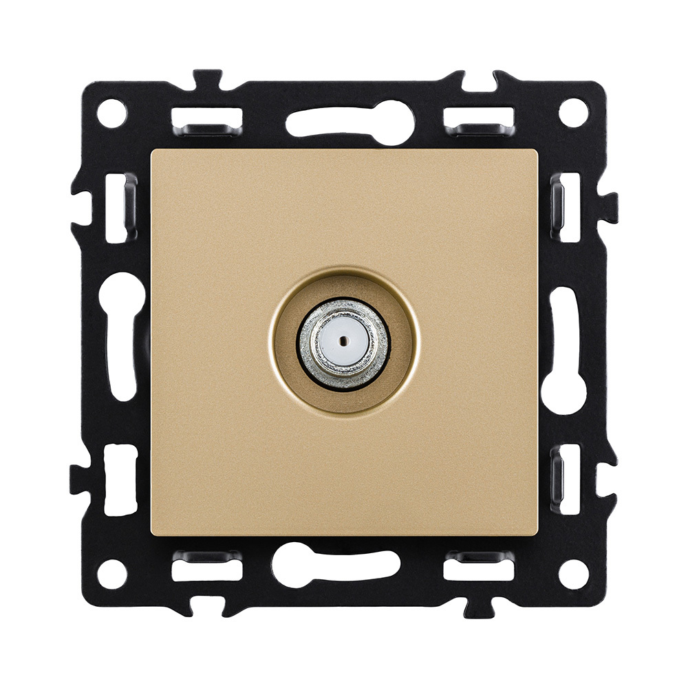 Розетка TV, золотой Kollinger Asthetik AS-020GD