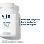 Vital Nutrients, Витамин K2-7, 60 веганских капсул (180 мкг в капсуле)
