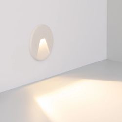 Светильник LT-TIE-R120-3W Warm3000 (WH, 75x30 deg, 230V) (Arlight, IP65 Бетон, 3 года) 050869