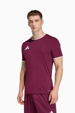 Футболка adidas Entrada 26 - бордовый