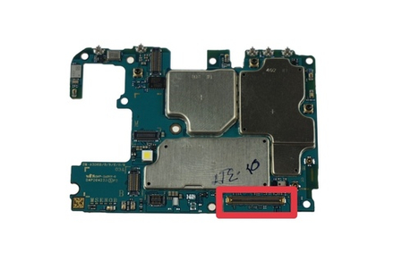 Samsung Galaxy A33 5G (SM-A336B)
- FPC коннектор дисплея (на плату)