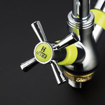 Смеситель для кухни, Frud, с кран-буксой, зел, R49118-6