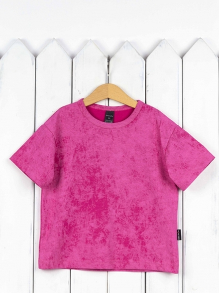 Футболка фуксия "варёнка"
