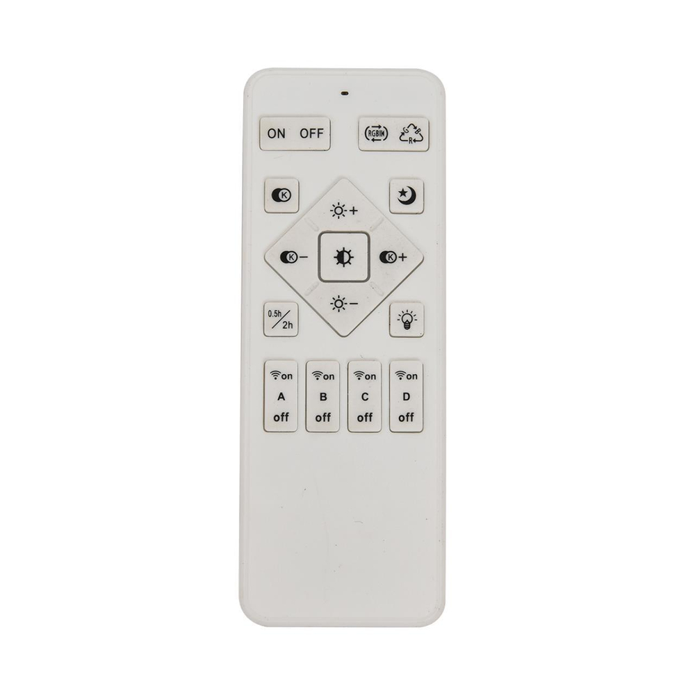 8380/45L LEDIO LN белый, металл/акрил Умная люстра подвесная с ПДУ и голосовым управлением LED 45W 3000-6500К 220V ALIS SMART