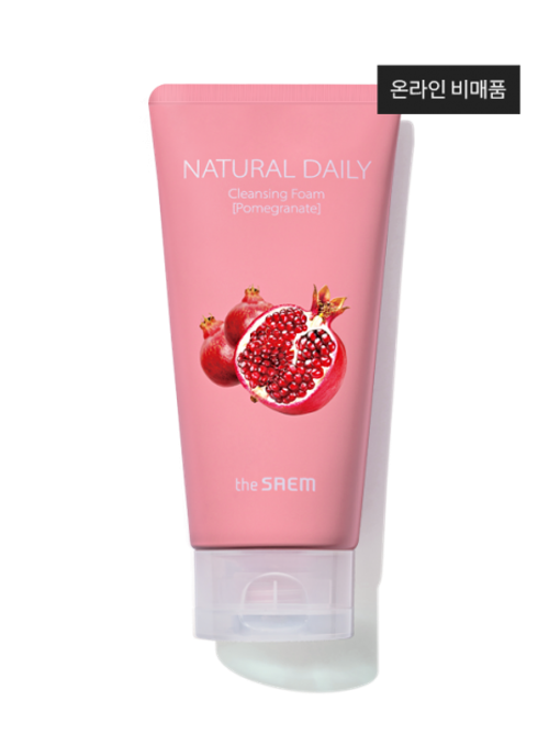 Natural Daily Cleansing Foam Pomegranate