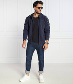 Худи EA7 - темно-синий(6RPM24 PJHLZ)