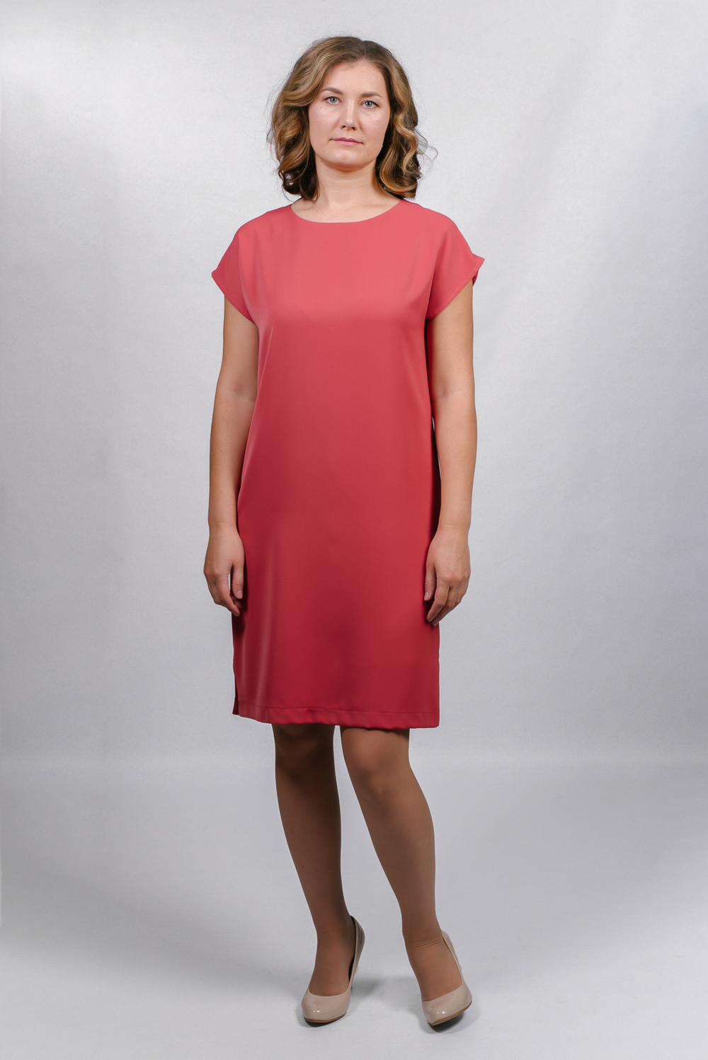 Летнее платье 2906АП, Терракот #164Т052906АП