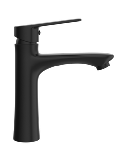 Смеситель для раковины DIWO Тула DW-TU03BK матовый черный