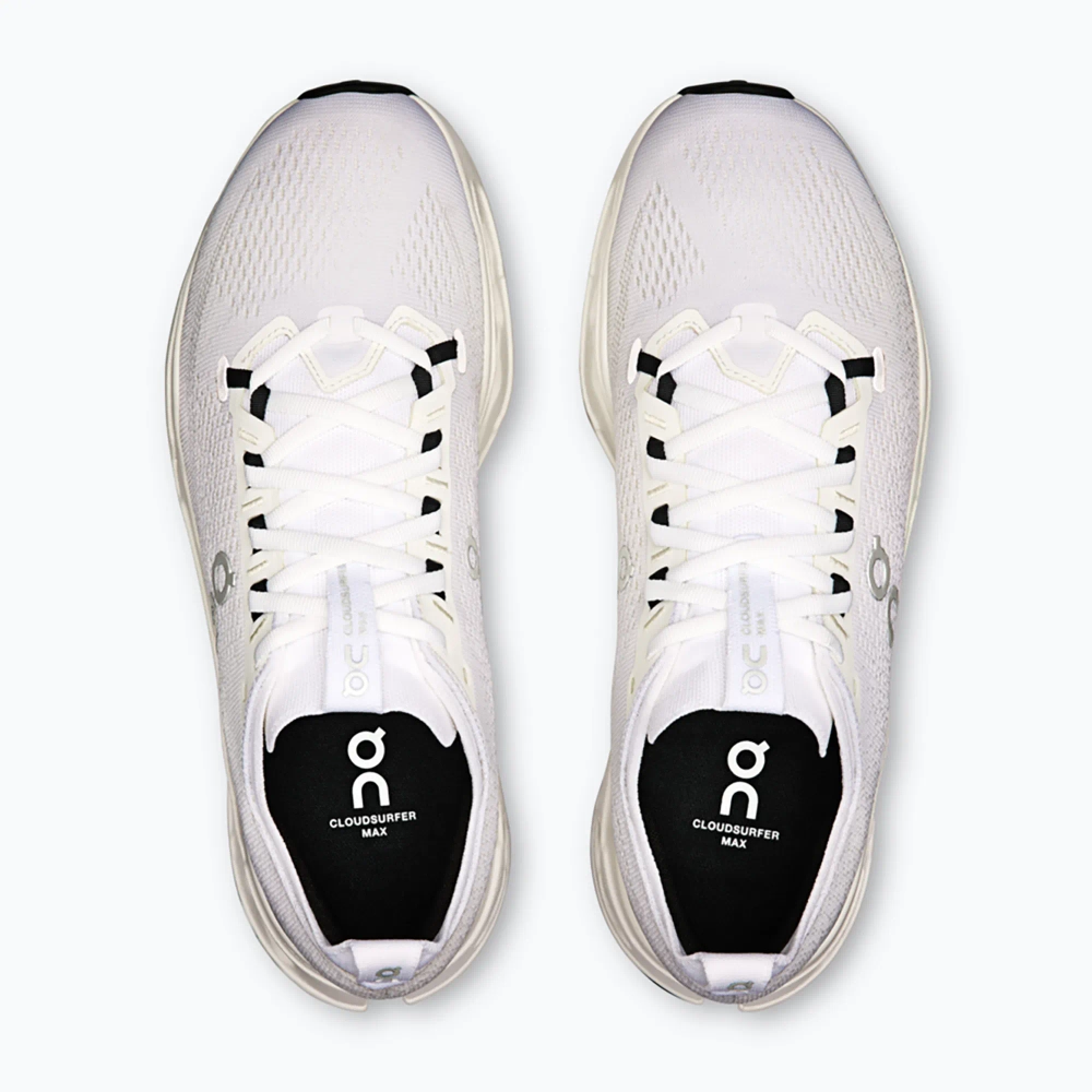 Кроссовки для бега On Cloudsurfer Max Wide white/white