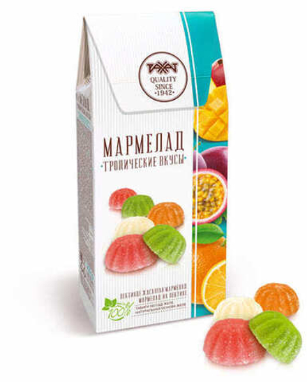 Мармелад "Тропические вкусы" 250г. Рахат