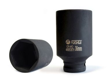 Головка ударная глубокая тонкостенная 36мм (6гр.),1/2'' Forsage F-4458536TH