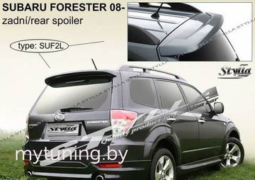 Спойлер задней двери для Subaru Forester III