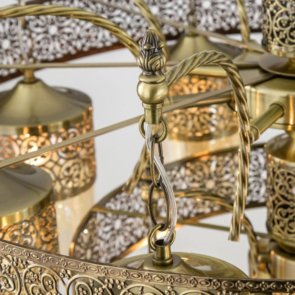 Citilux Эмир CL467193 Люстра подвесная Бронза