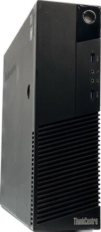 Компьютер Lenovo ThinkCentre M93p (Intel Pentium G3240, RAM 8ГБ, SSD 128ГБ, HDD 500, Intel HD Graphics, Win 10 Pro)
