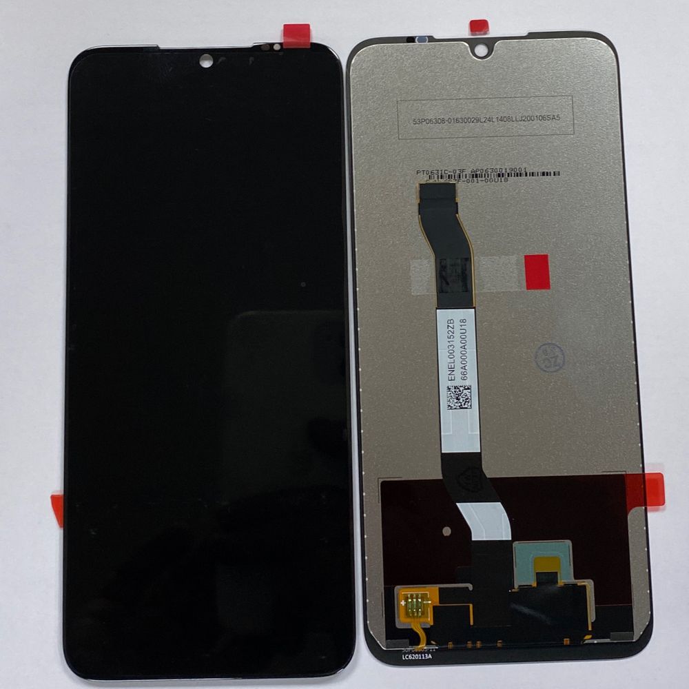 Дисплей для Xiaomi Redmi Note 8T в сборе с тачскрином Черный - Ориг