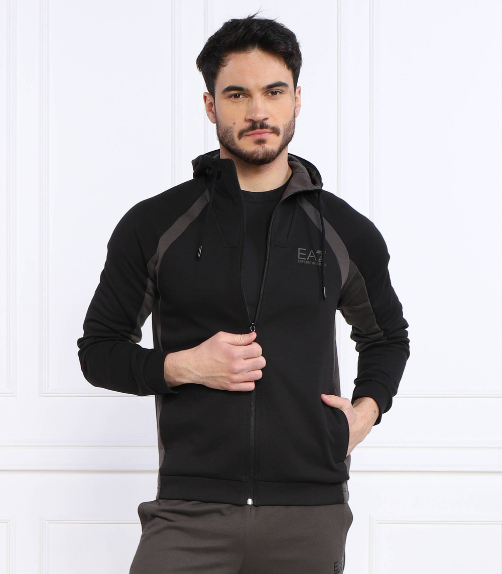 Худи EA7 - черный(3RPM29 PJF3Z)