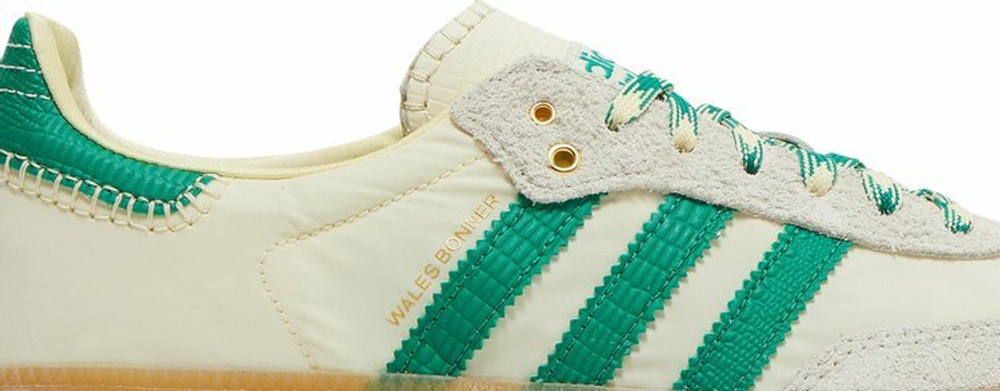 Adidas X Wales Bonner Samba Cream White Bold Green