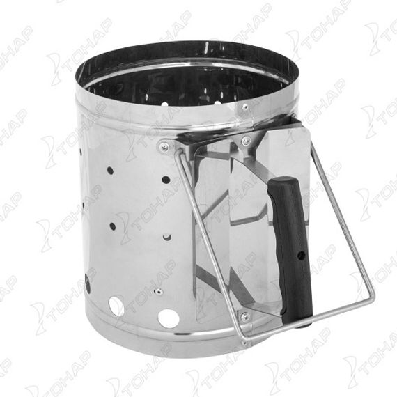 Стартер для быстрого розжига угля SMART, 7л, нержавеющая сталь (HS-KP-03) Helios