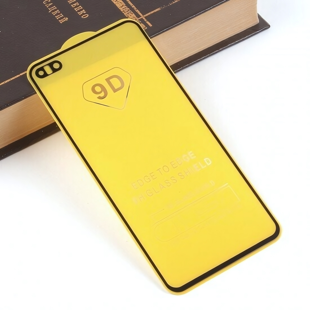 Защитное стекло Full Glue для Huawei P40 на полный экран, 010630 Черный