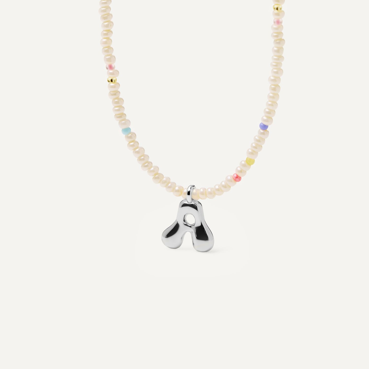 Колье My Mini ABC Necklace - Silver