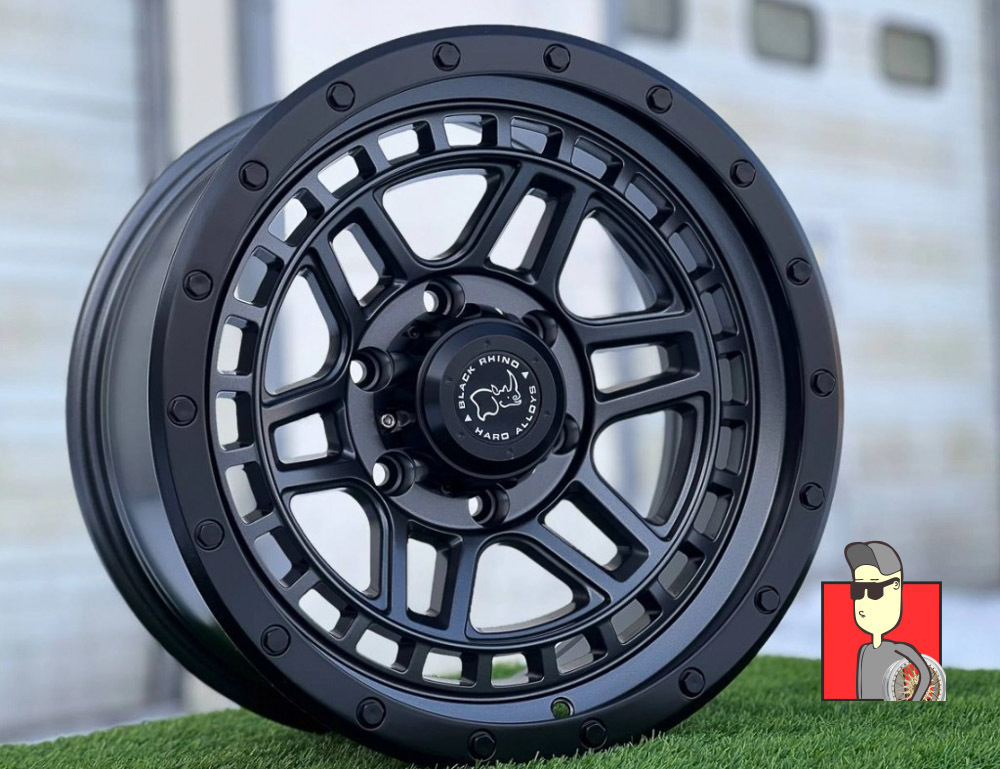 Комплект дисков Black rhino 17x8.5 et-10 6x139.7