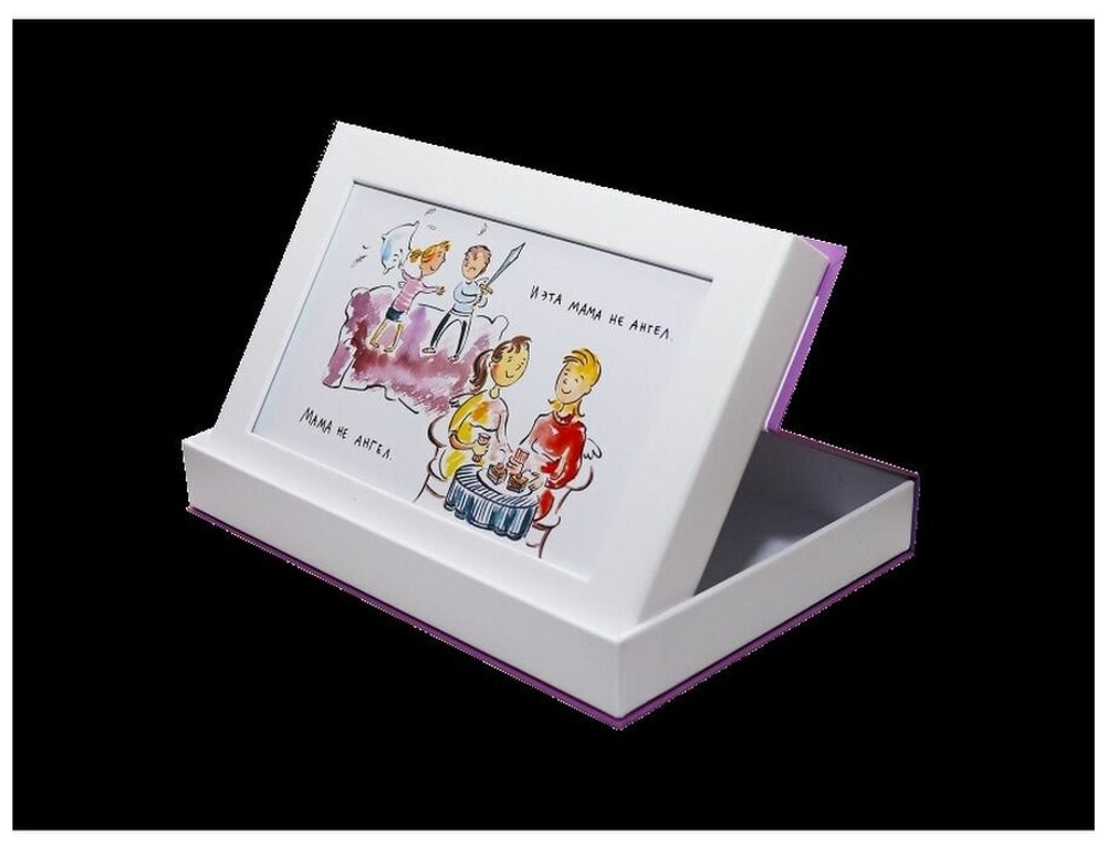 Мама не ангел. Набор открыток с авторскими рисунками
