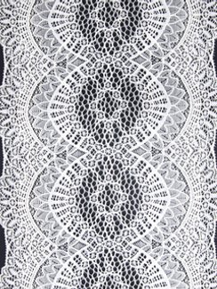 264 Кружево эластичное 18 см, Италия, шампань