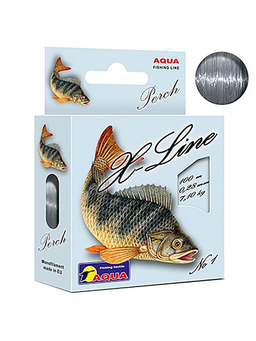 Полиэстровая леска X-Line Perch (Окунь) 0,28 мм 3 шт