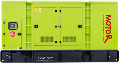 Дизельный генератор MOTOR АД 350-T400 (350 кВт, WOLING) в кожухе