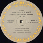 Дворжак - Концерт си минор для виолончели с оркестром, соч. 104 (Япония 1982г.)
