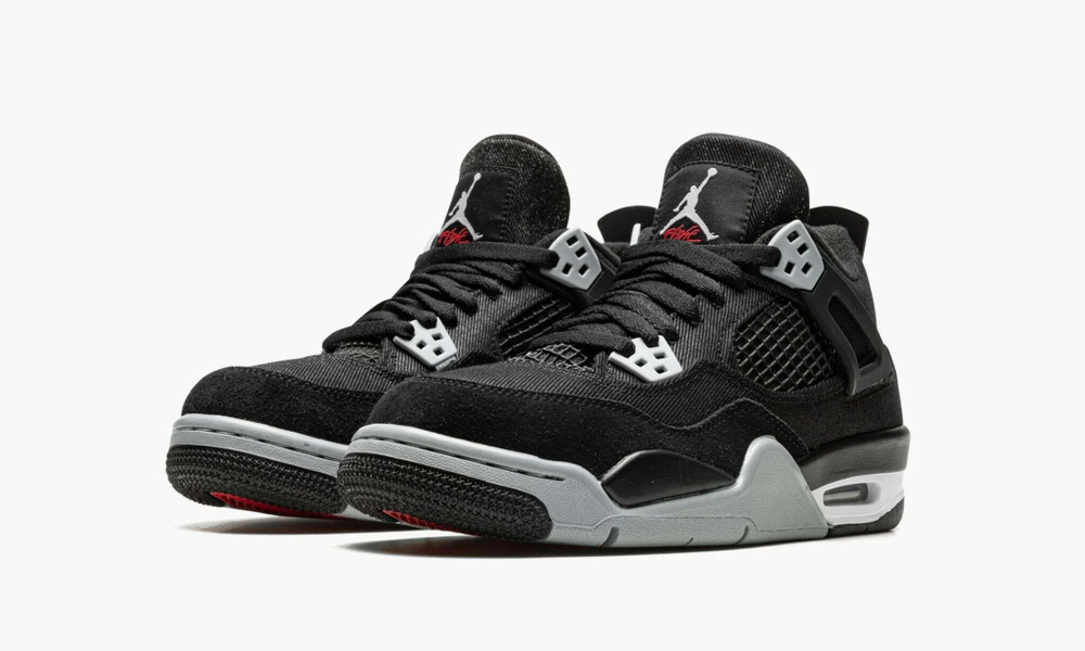 Air Jordan 4 Retro SE GS "Black Canvas"