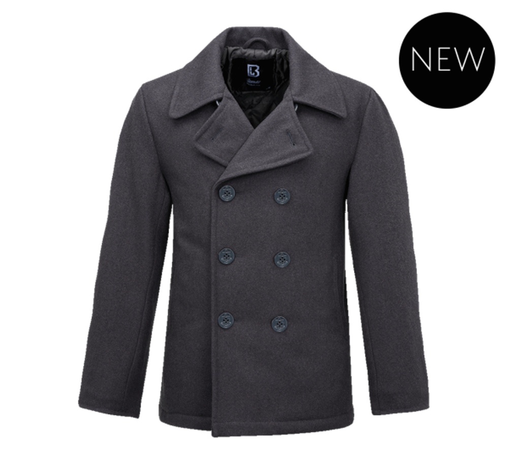 Brandit PEA COAT anthracite