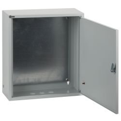 Корпус металлический ЭРА ЩМП-4.4.1 (400х400х155) IP31 УХЛЗ серый | Корпуса металлические с монтажной панелью