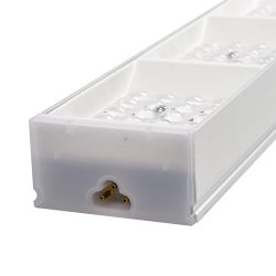 ULO-EL120B-100W-6500K-K SILVER LINKABLE Светильник светодиодный накладной. соединяемый. Дневной свет 6500K. Корпус серебристый. Угол 60 градусов. ТМ Uniel