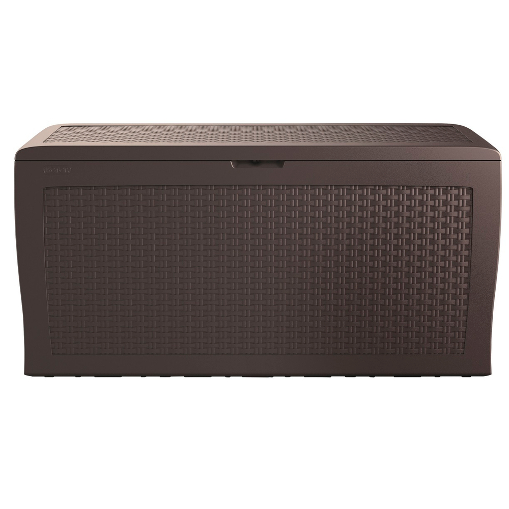 Пластиковый сундук Keter Samoa Rattan 270 л brown