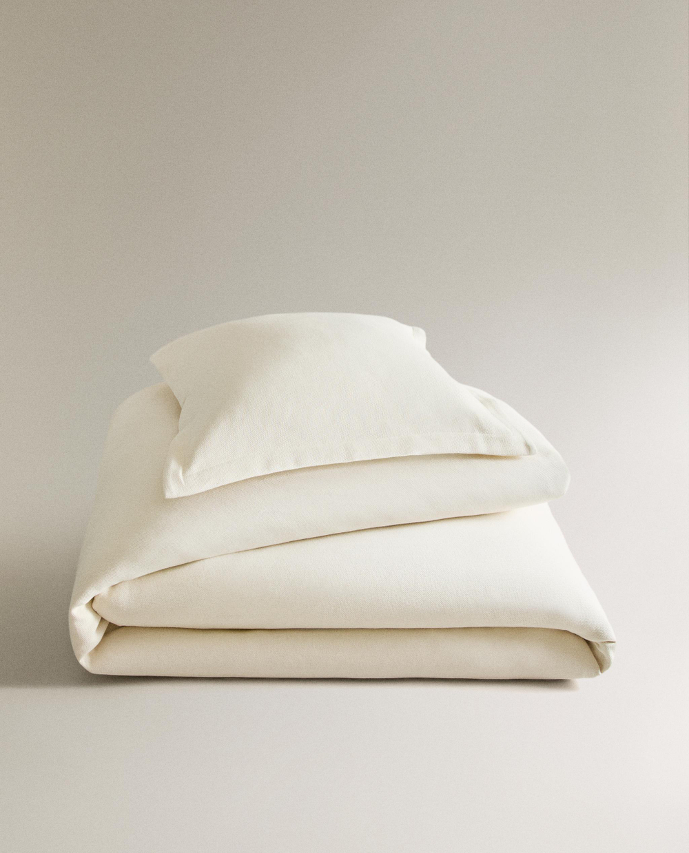 Zara Home покрывало из хлопка, экрю · 5164/006