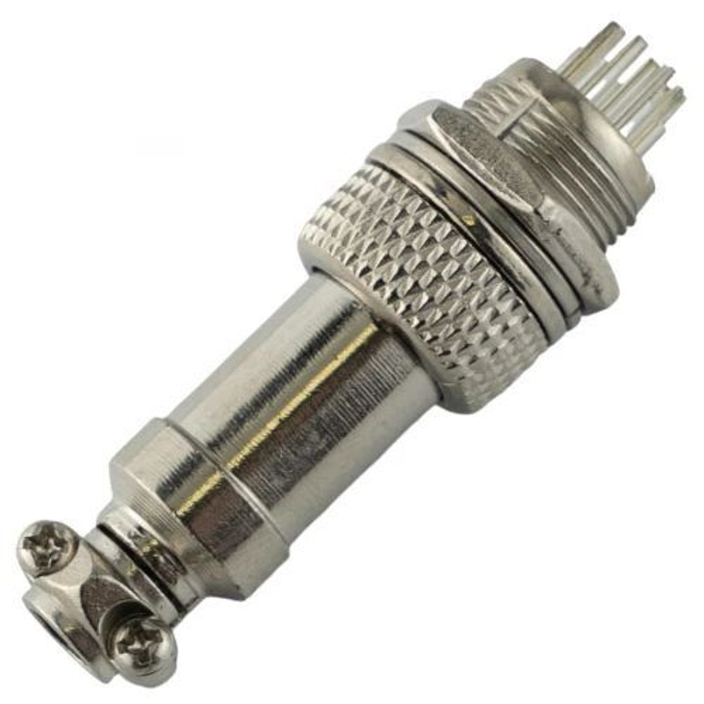 Авиационный разъем GX12 7Pin (штекер+гнездо)