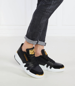 Кожаные кроссовки Giuseppe Zanotti - черный(RM30059)