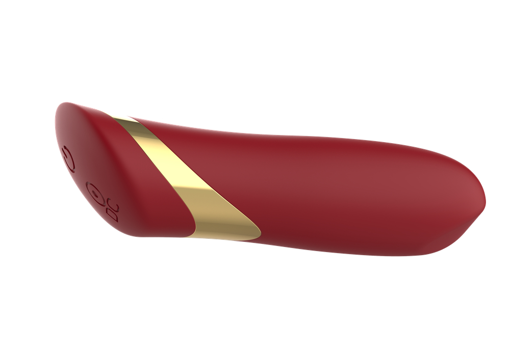 Силиконовый вибратор красный SW3034