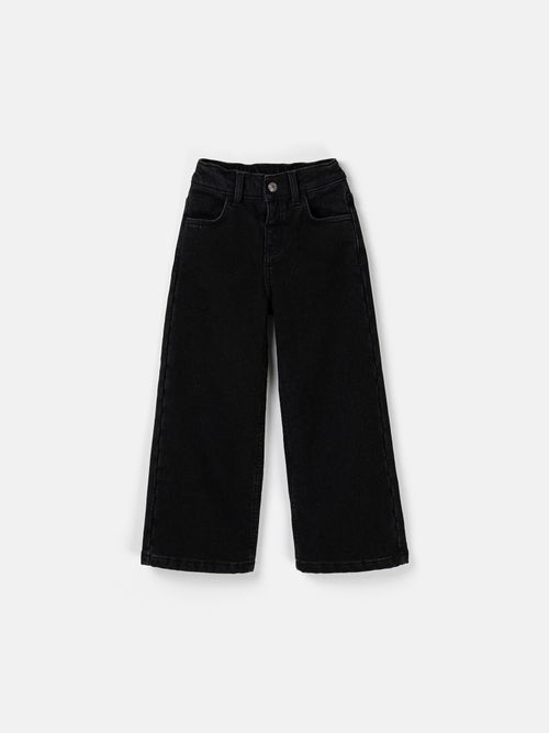 Джинсы палаццо 